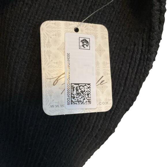 Free People Ottoman Slouchy Black Sweater Long Sleeve Tunic Dress XS - Picture 7 of 16